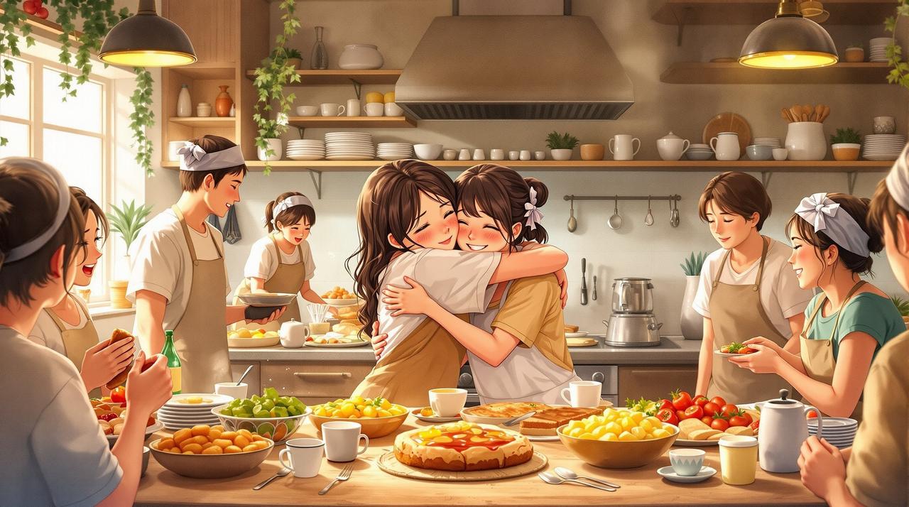 韩漫剧场 姐姐的秘密配方 第12集 团圆饭